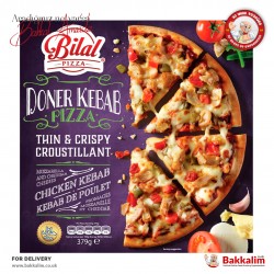 Bilal Chicken Doner Kebab Pizza 379 G