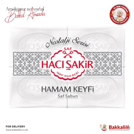 Hacı Şakir Hamam Keyfi Saf Sabun 800 Gr SAMA FOODS ENFIELD UK