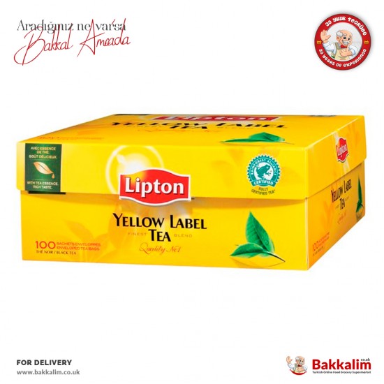 Lipton Yellow Label Tea 100 Bag SAMA FOODS ENFIELD UK