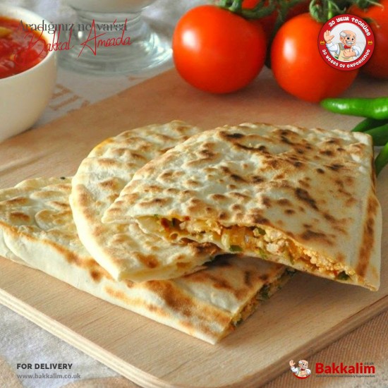 Daily Fresh Gozleme with Cheese 1 Piece SAMA FOODS ENFIELD UK