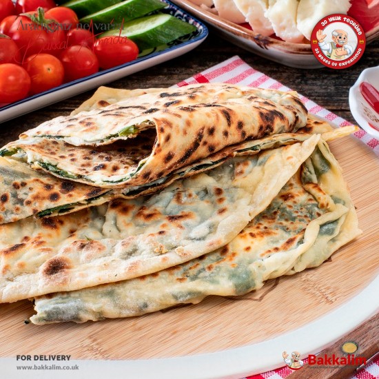 Günlük Taze Gözleme Ispanaklı 1 Adet SAMA FOODS ENFIELD UK