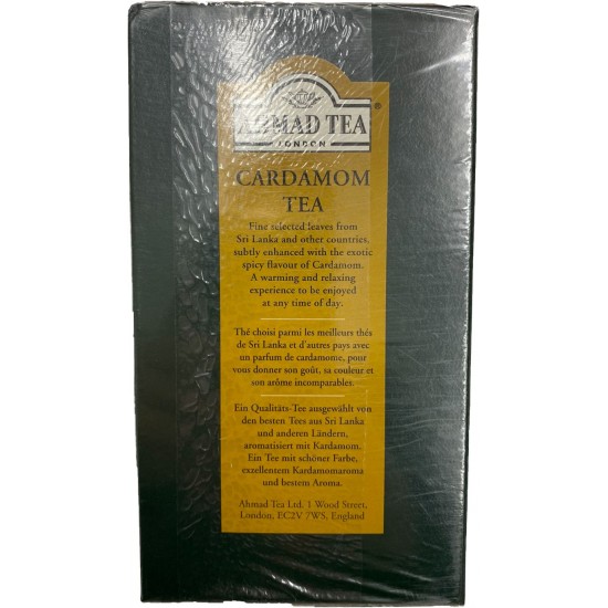 Ahmad Tea 500 Gr Kakule Çayı SAMA FOODS ENFIELD UK