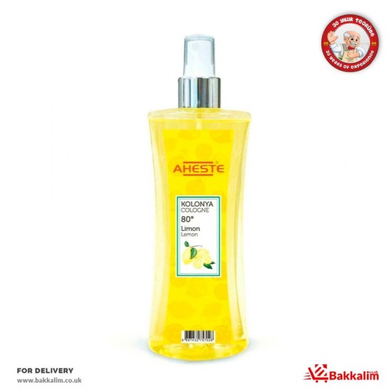 Aheste 250 Ml Spray Lemon Cologne SAMA FOODS ENFIELD UK