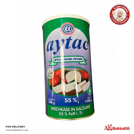 Aytac 800 Gr White Cheese 55 Percent SAMA FOODS ENFIELD UK