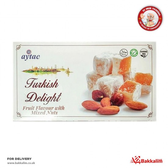 Aytac 350 Gr Turkish Delight Mix Fruit Flavour SAMA FOODS ENFIELD UK