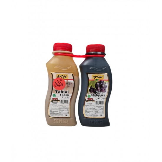 Aytac Uzum Pekmezi(430gr) Ve Tahin(330gr) Ikili Paket SAMA FOODS ENFIELD UK