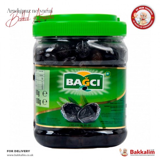 Bagci 1000 Gr Black Olives 2XS 3XS SAMA FOODS ENFIELD UK