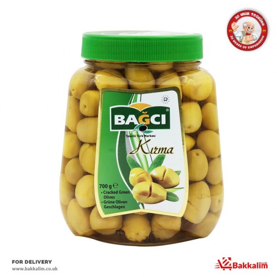 Bagci  700 Gr Cracked Green Olives SAMA FOODS ENFIELD UK