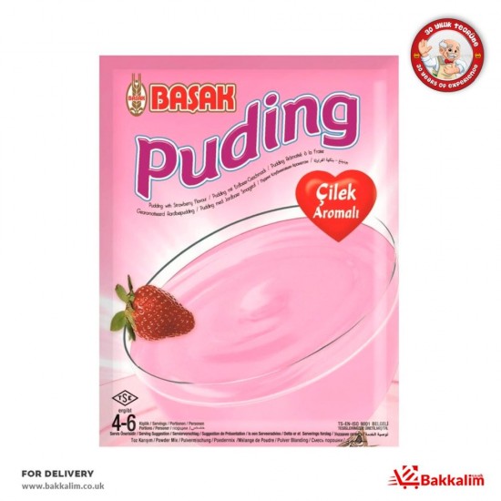 Basak 4-6 Portion Strawberry Pudding SAMA FOODS ENFIELD UK