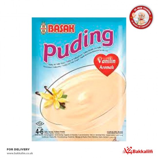 Basak 4-6 Portion Vanilin Flavored Pudding  130 G SAMA FOODS ENFIELD UK