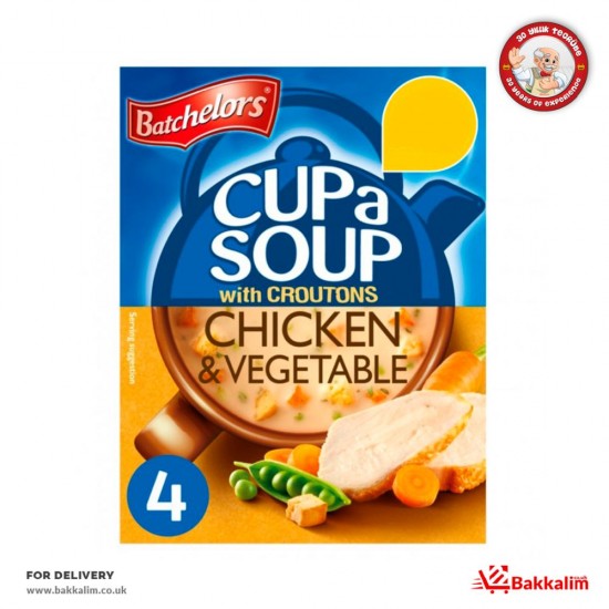 Batchelors 110 Gr Croutons Chicken And Vegetable Soup SAMA FOODS ENFIELD UK