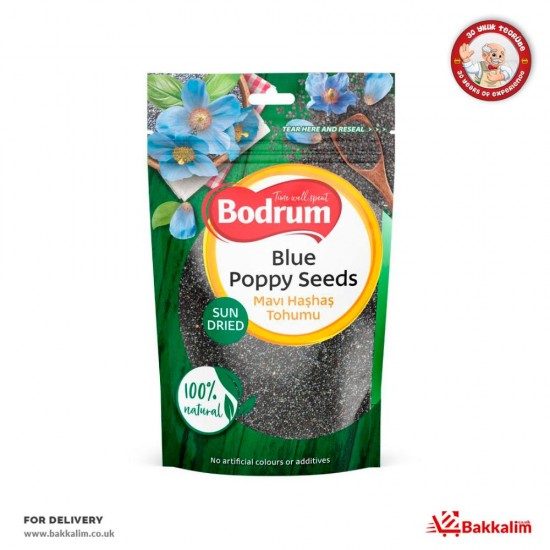 Bodrum 100 Gr Blue Poppy Seeds SAMA FOODS ENFIELD UK