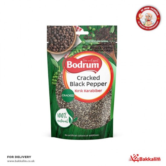 Bodrum 100 Gr Cracked Black Pepper SAMA FOODS ENFIELD UK