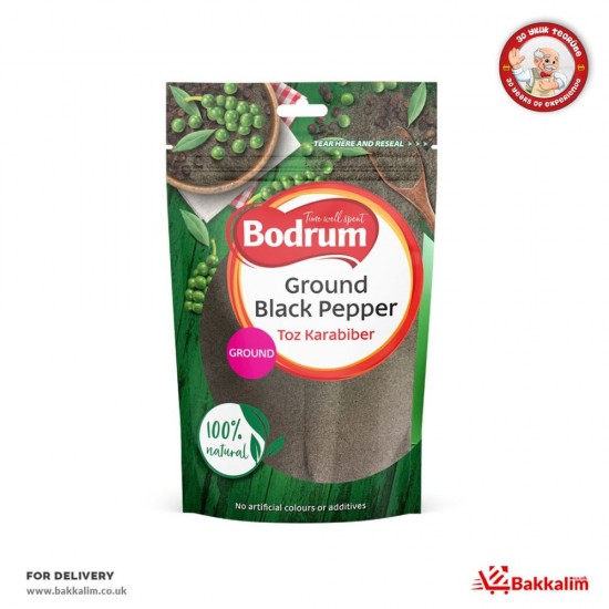 Bodrum 100 Gr Ground Black Pepper SAMA FOODS ENFIELD UK