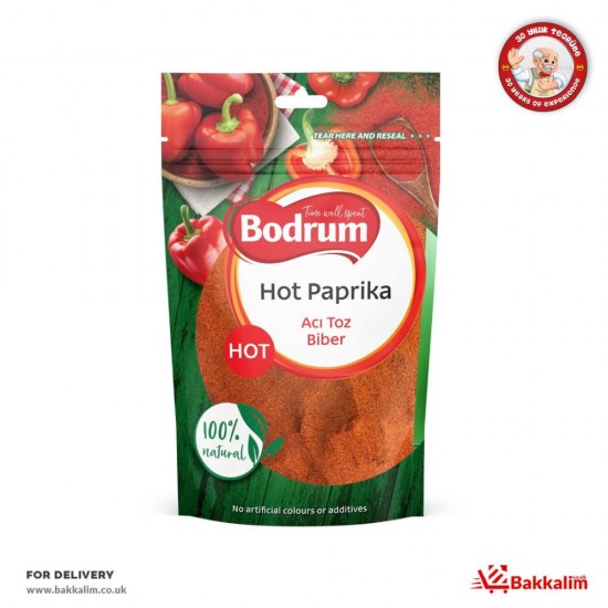 Bodrum 100 Gr Hot Paprika Powder SAMA FOODS ENFIELD UK