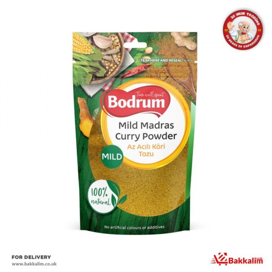 Bodrum 100 Gr Mild Madras Curry Powder SAMA FOODS ENFIELD UK