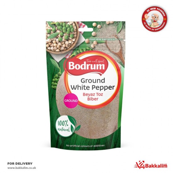 Bodrum 100 Gr White Pepper Powder SAMA FOODS ENFIELD UK