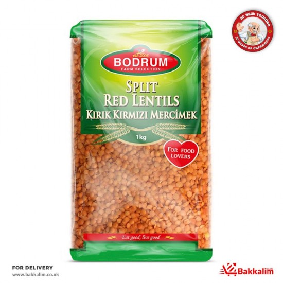 Bodrum 1000 Gr Split Red Lentil SAMA FOODS ENFIELD UK