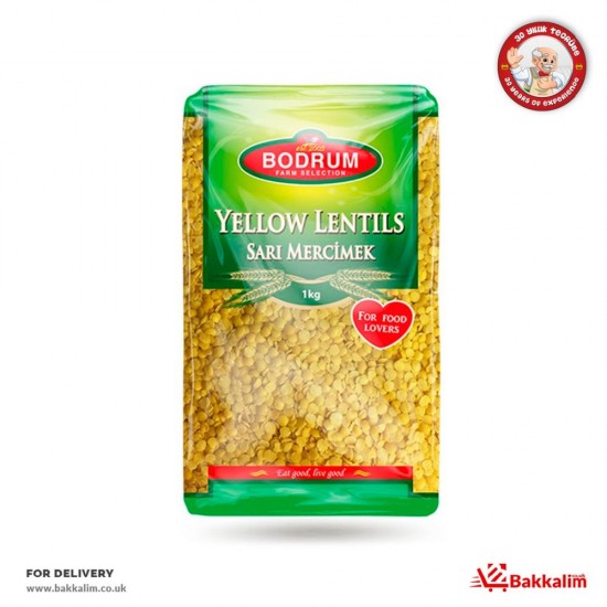 Bodrum 1000 Gr Yellow Lentils SAMA FOODS ENFIELD UK