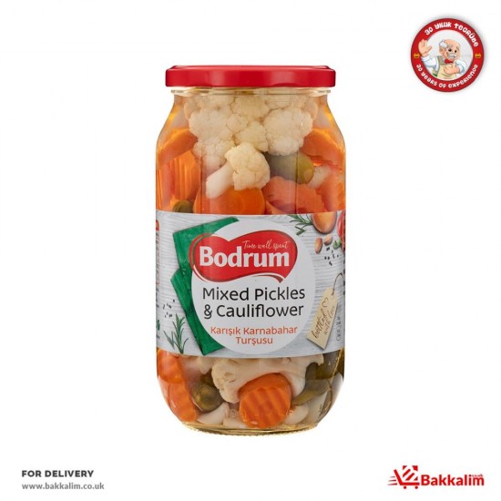 Bodrum 1600 Gr Mixed Pickles Cauliflower Pickled SAMA FOODS ENFIELD UK