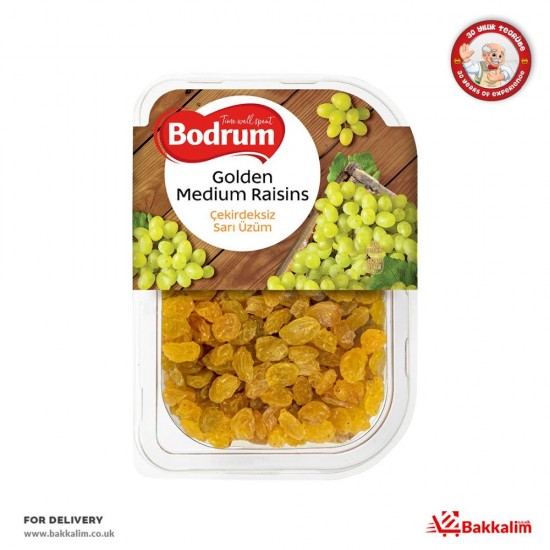 Bodrum 250 Gr Golden Medium Raisains SAMA FOODS ENFIELD UK