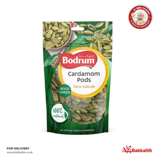 Bodrum 30 Gr Bold Green Cardamom SAMA FOODS ENFIELD UK