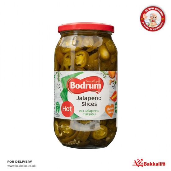 Bodrum 330 Gr Acı Jalepeno Turşusu SAMA FOODS ENFIELD UK