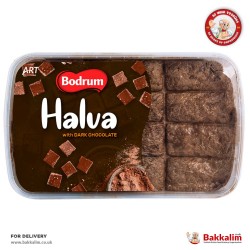 Bodrum 350 G Halva With Dark Chocolate