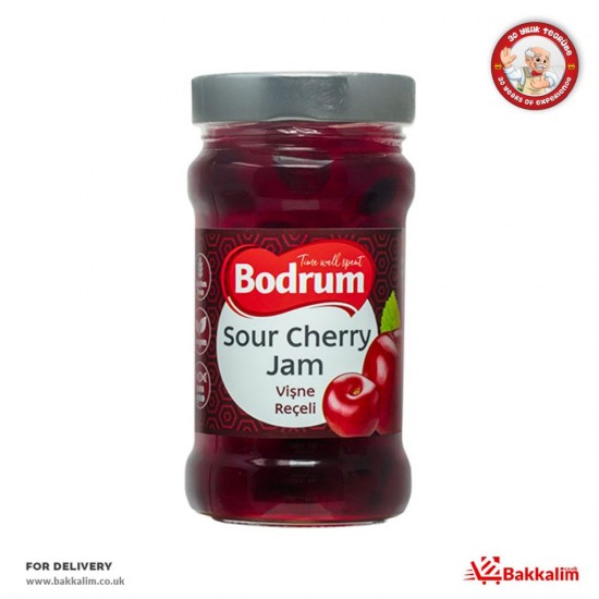 Bodrum 380 G Sour Cherry Jam SAMA FOODS ENFIELD UK