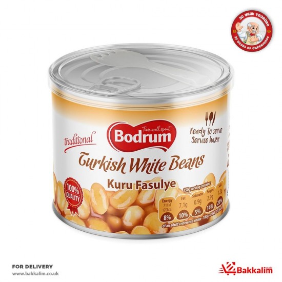 Bodrum 400 Gr Turkish White Beans SAMA FOODS ENFIELD UK