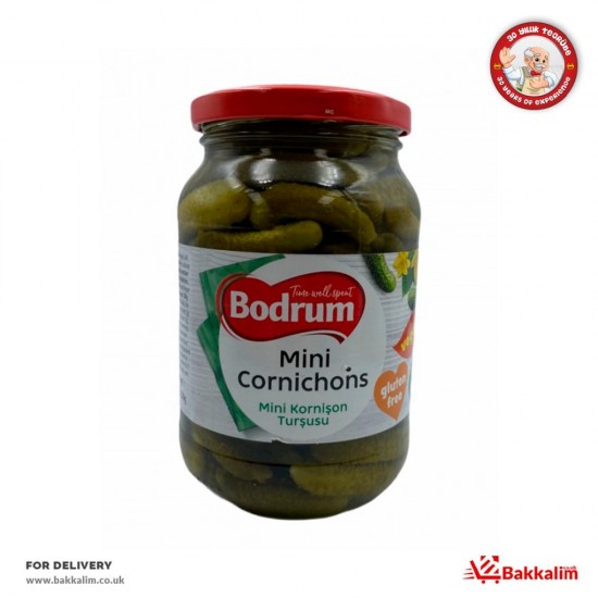 Bodrum 480 Gr Mini Kornişon Turşusu SAMA FOODS ENFIELD UK