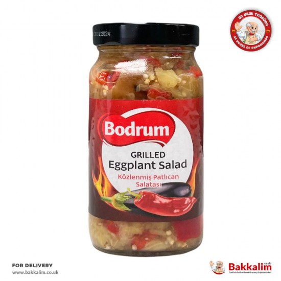 Bodrum 510 Gr Közlenmiş Patlıcan Salatası SAMA FOODS ENFIELD UK