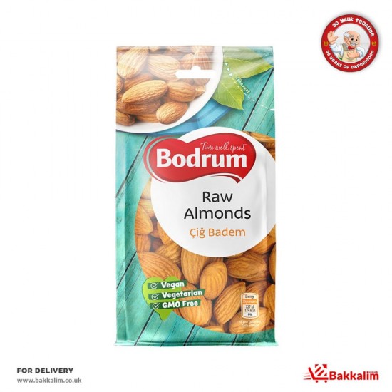 Bodrum 600 Gr Raw Almonds SAMA FOODS ENFIELD UK