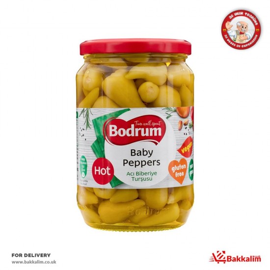 Bodrum 640 Gr Baby Peppers SAMA FOODS ENFIELD UK