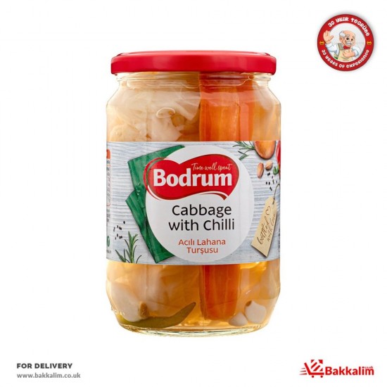 Bodrum 670 G Cabbage With Chilli SAMA FOODS ENFIELD UK