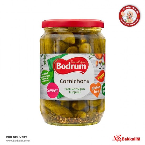 Bodrum 680 Gr Tatlı Kornişon Turşusu SAMA FOODS ENFIELD UK