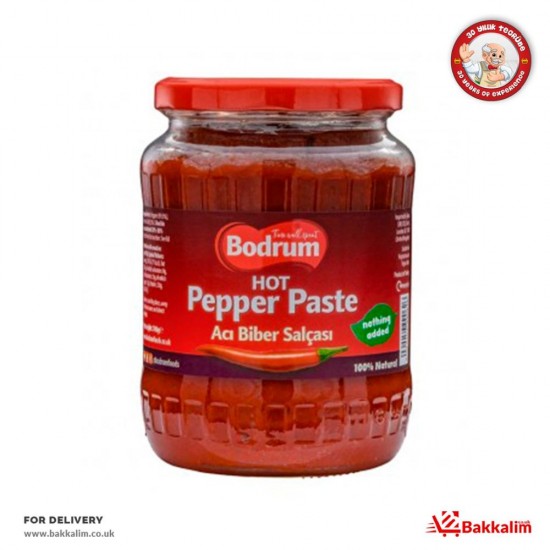 Bodrum 700 Gr Hot Pepper Paste SAMA FOODS ENFIELD UK