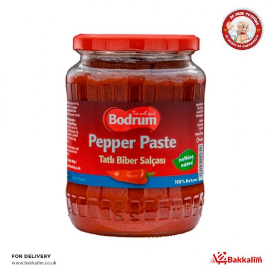 Bodrum 700 Gr Pepper Paste SAMA FOODS ENFIELD UK