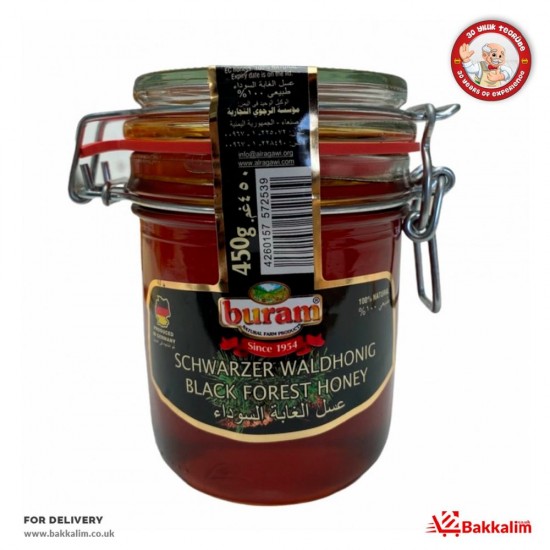 Buram  450 Gr Black Forest Honey SAMA FOODS ENFIELD UK