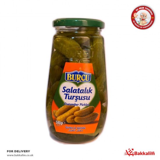 Burcu 580 Gr Cucumber Pickles SAMA FOODS ENFIELD UK