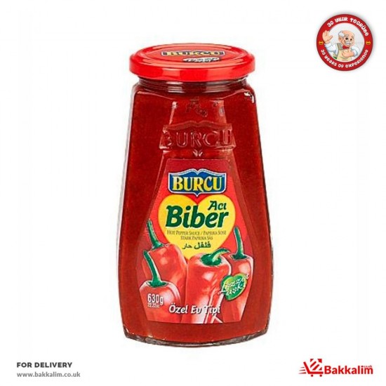 Burcu  630 Gr Hot Pepper Paste SAMA FOODS ENFIELD UK