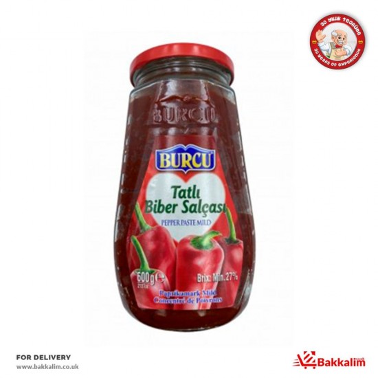 Burcu 630 Gr Pepper Paste SAMA FOODS ENFIELD UK