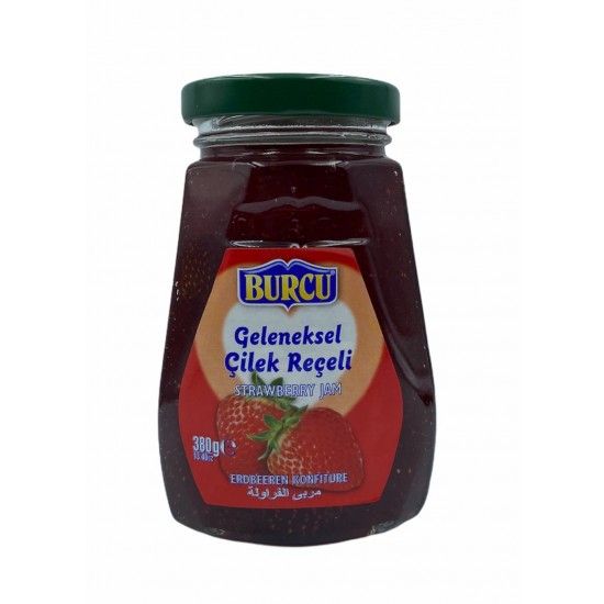 Burcu Strawberry Jam 380 G SAMA FOODS ENFIELD UK