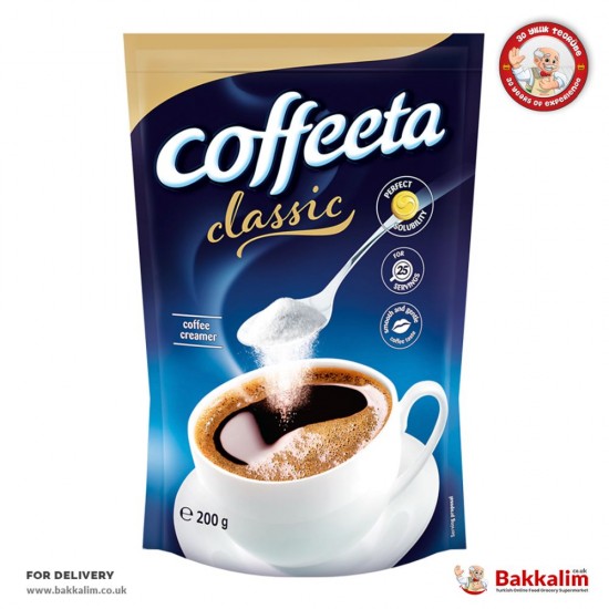 Coffeeta 200 Gr Klasik Kahve Kreması SAMA FOODS ENFIELD UK