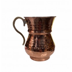 Kulplu Bakır Bardak 1x