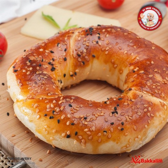 Fırından Günlük Taze 1 Adet Açma Simit SAMA FOODS ENFIELD UK