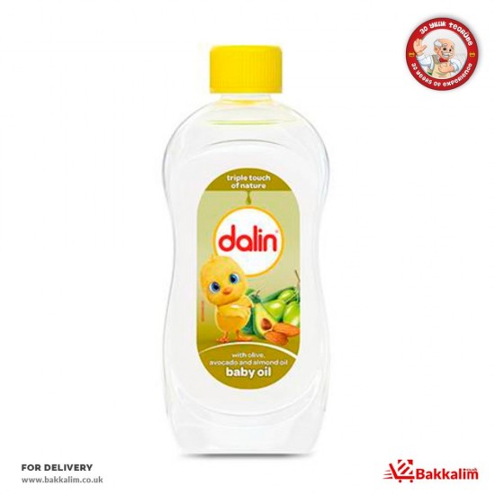 Dalin 200 Ml Baby Oil With Olive Avocado And Almond Oil SAMA FOODS ENFIELD UK