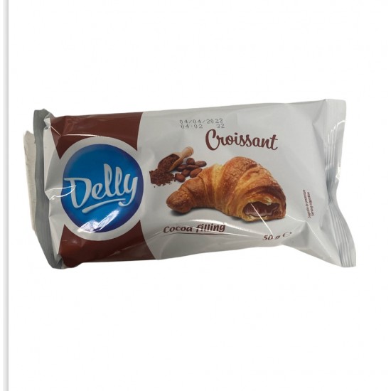 Delly Çikolatalı Croissant 50g SAMA FOODS ENFIELD UK