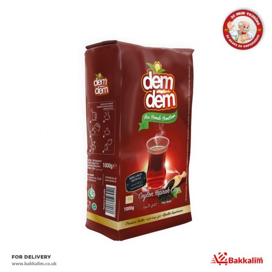 Demdem 1000 Gr Black Tea With Bergamotte SAMA FOODS ENFIELD UK