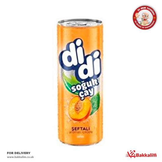 Didi 250 Ml Şeftali Aromalı Soğuk Çay SAMA FOODS ENFIELD UK